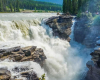 Athabasca Wasserfaelle in Kanada