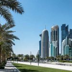 Corniche von Doha in Katar